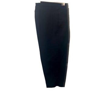 Laura Scott Crops 16 Navy Blue 98% Cotton Pre Worn Excellent Condition Pockets